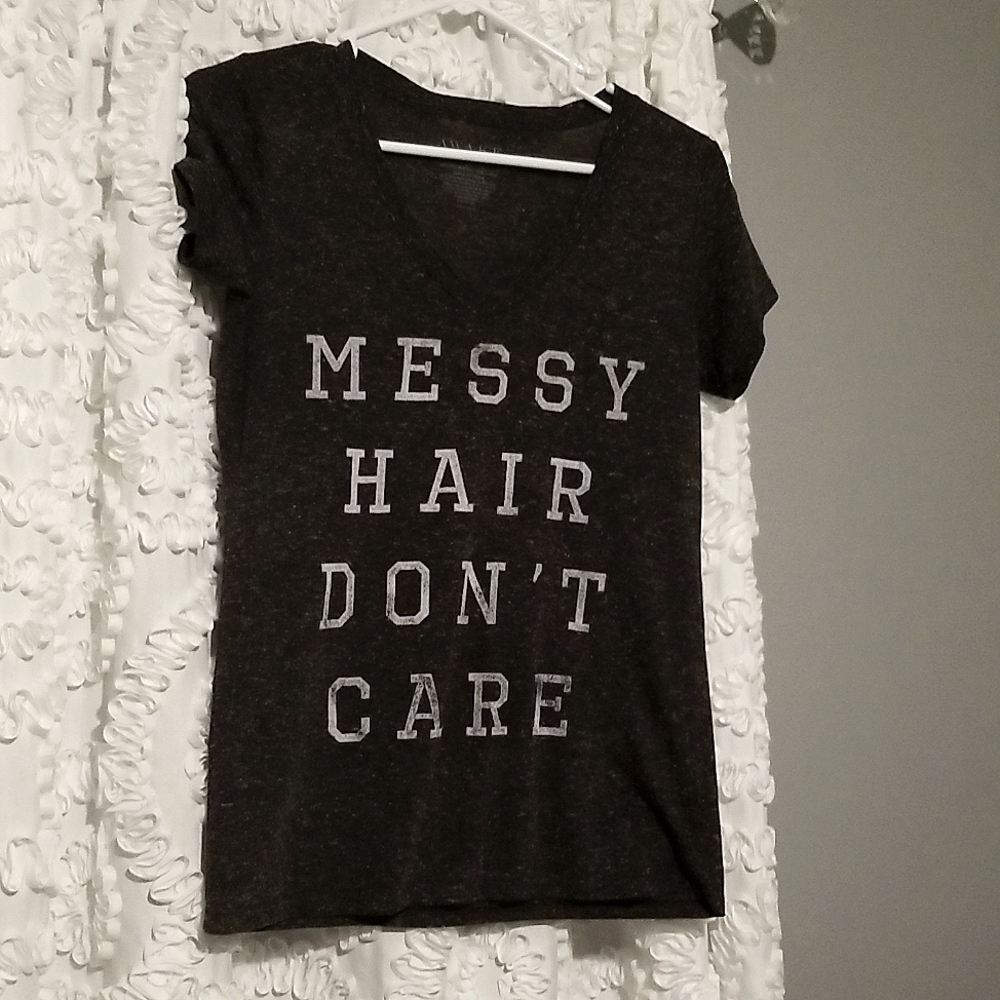 Black graphic tee
